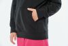 Kapuzensweatshirt mit kontrastfarbener Kapuze und 