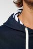 Unisex-Kapuzensweatshirt mit kontrastfarbener Kapu