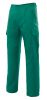 Pantalons de treball velilla multibutxaques amb 5 butxaques de cotó verd per personalitzar vista 1