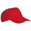 Cappellini personalizzati roly basica cotone rosso immagine 1