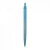Einfache kugelschreiber camila strohhalm hellblau mit Werbung bilden 1