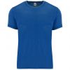 T shirts à manches courtes roly terrier 100% coton bleu royal avec la publicité image 1