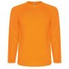 Koszulki sportowe roly montecarlo ls poliester pomaranczowy fluorescencyjny obraz 1