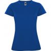 T shirts sport roly montecarlo woman polyester royal imprimé image 1