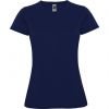 T shirts sport roly montecarlo woman polyester marine imprimé image 1