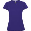 T shirts sport roly montecarlo woman polyester violet imprimé image 1