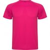 T shirts sport roly montecarlo polyester rosacé imprimé image 1