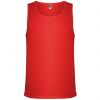 T shirts sport roly interlagos polyester rouge avec la publicité image 1