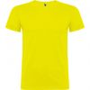 T shirts manga curta roly beagle 100% algodão amarelo com logótipo imagem 1