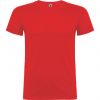 T shirts manga curta roly beagle 100% algodão vermelho com logótipo imagem 1