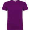 T shirts manga curta roly beagle 100% algodão púrpura com logótipo imagem 1
