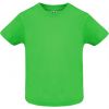 Koszulki z krótkim rękawem roly baby 100% bawełna oasis zielony z logo obraz 1