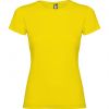T shirts à manches courtes roly jamaica woman 100% coton jaune image 1