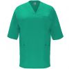 Camisetas manga corta roly panacea de poliéster verde lab con publicidad vista 1