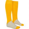 Equipacions esportives roly calces soccer de pell groc amb publicitat vista 1