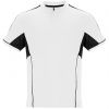 Combinaisons sportives roly kit sport boca polyester blanc noir avec logo image 1
