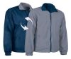 Jaquetes i caçadores de treball valent jaqueta treball valent glasgow de polièster blau marí gris per personalitzar vista 1