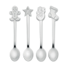 CHIP SET Set  4 cucharas de té navideñas vista 1