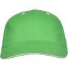 Cappellini personalizzati roly panel 100% cotone verde oasis immagine 1