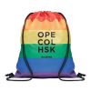 BOW Rainbow String Bag från RPET