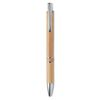 Ekologické bambusové pero s tlačidlom a modrým atramentom