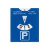 Automóvil parkcard tarjeta de aparcamiento de pvc de plástico con impresión vista 2