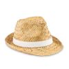 MONTEVIDEO Prírodný slamený klobúk