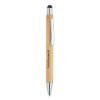 BAYBA Bambusové tlačítkové kuličkové pero