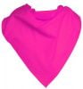 Einfarbige quadratische Schals aus Polyester 60x60 aus fuchsiafarbenem Polyester mit sichtbarem Aufdruck 1