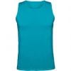 T shirts sport roly andre polyester turquoise avec la publicité image 1