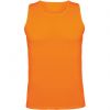 T shirts sport roly andre polyester orange fluo avec la publicité image 1